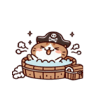 お風呂猫 失恋した,（個別スタンプ：1）