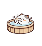 お風呂猫 失恋した,（個別スタンプ：20）