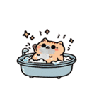 お風呂猫 ありがとう,（個別スタンプ：3）