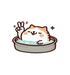 お風呂猫 ごはんだよ,（個別スタンプ：20）