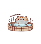 お風呂猫 ごはんだよ,（個別スタンプ：31）