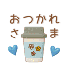 大人かわいい❤️ぷっくり北欧風（個別スタンプ：7）