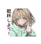 ゆるパーカーちゃんのボランティア活動（個別スタンプ：9）