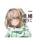 ゆるパーカーちゃんのボランティア活動（個別スタンプ：11）
