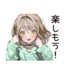 ゆるパーカーちゃんのボランティア活動（個別スタンプ：14）