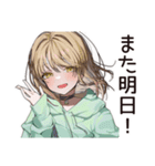ゆるパーカーちゃんのボランティア活動（個別スタンプ：18）
