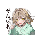 ゆるパーカーちゃんのボランティア活動（個別スタンプ：35）