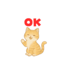 動く！ かわいい猫 【毎日使える】（個別スタンプ：6）