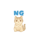 動く！ かわいい猫 【毎日使える】（個別スタンプ：7）