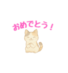 動く！ かわいい猫 【毎日使える】（個別スタンプ：10）