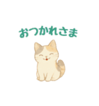 動く！ かわいい猫 【毎日使える】（個別スタンプ：11）