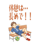 ハンドボール 男子 部活 スポーツ (大)（個別スタンプ：15）
