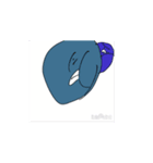 カラフルなたらこたち(動くアニメーション)（個別スタンプ：4）
