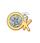 動くスタンプおおはさま（個別スタンプ：4）