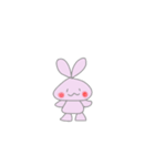 動く うさ夏①まずは1個目（個別スタンプ：1）