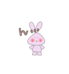 動く うさ夏①まずは1個目（個別スタンプ：6）