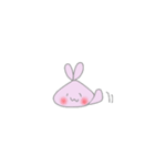 動く うさ夏①まずは1個目（個別スタンプ：13）