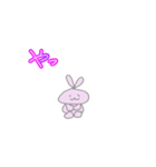 動く うさ夏①まずは1個目（個別スタンプ：15）