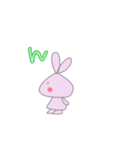 動く うさ夏①まずは1個目（個別スタンプ：16）