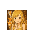 ゆるふわ可愛い女子の毎日使えるスタンプ1（個別スタンプ：6）