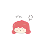 かわいい女の子の使いやすいスタンプ（個別スタンプ：10）