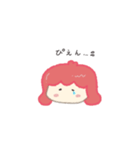 かわいい女の子の使いやすいスタンプ（個別スタンプ：15）
