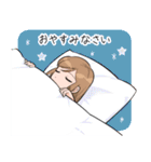 ホテル従業員の女の子（個別スタンプ：4）