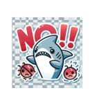 アニマル「NO」スタンプ（個別スタンプ：17）
