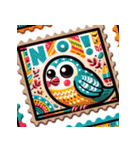 アニマル「NO」スタンプ（個別スタンプ：20）