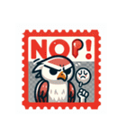 アニマル「NO」スタンプ（個別スタンプ：22）