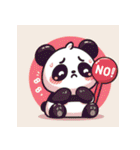 アニマル「NO」スタンプ（個別スタンプ：30）