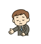 ビジネスマン日常スタンプ（個別スタンプ：12）