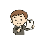 ビジネスマン日常スタンプ（個別スタンプ：15）