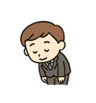 ビジネスマン日常スタンプ（個別スタンプ：16）