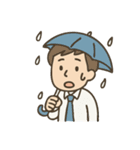 ビジネスマン日常スタンプ（個別スタンプ：25）