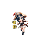 ドタバタ☆海賊ガール！（個別スタンプ：15）