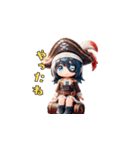 ドタバタ☆海賊ガール！（個別スタンプ：38）