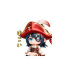 ドタバタ☆海賊ガール！（個別スタンプ：39）