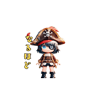 ドタバタ☆海賊ガール！（個別スタンプ：40）