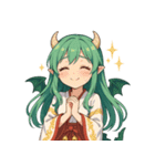 爆笑！竜人きたり～ちゃんの毎日（個別スタンプ：8）