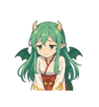 爆笑！竜人きたり～ちゃんの毎日（個別スタンプ：10）