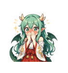 爆笑！竜人きたり～ちゃんの毎日（個別スタンプ：13）