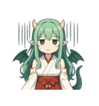 爆笑！竜人きたり～ちゃんの毎日（個別スタンプ：16）