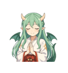 爆笑！竜人きたり～ちゃんの毎日（個別スタンプ：23）