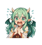 爆笑！竜人きたり～ちゃんの毎日（個別スタンプ：27）