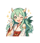 爆笑！竜人きたり～ちゃんの毎日（個別スタンプ：28）