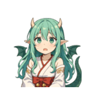 爆笑！竜人きたり～ちゃんの毎日（個別スタンプ：30）