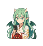 爆笑！竜人きたり～ちゃんの毎日（個別スタンプ：31）