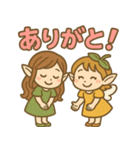 ふたりの妖精と感情まるごとスタンプ（個別スタンプ：19）