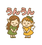 ふたりの妖精と感情まるごとスタンプ（個別スタンプ：25）